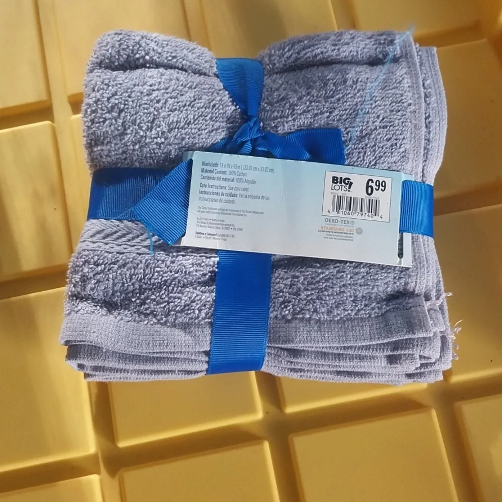 Clorox Lilac Washcloths